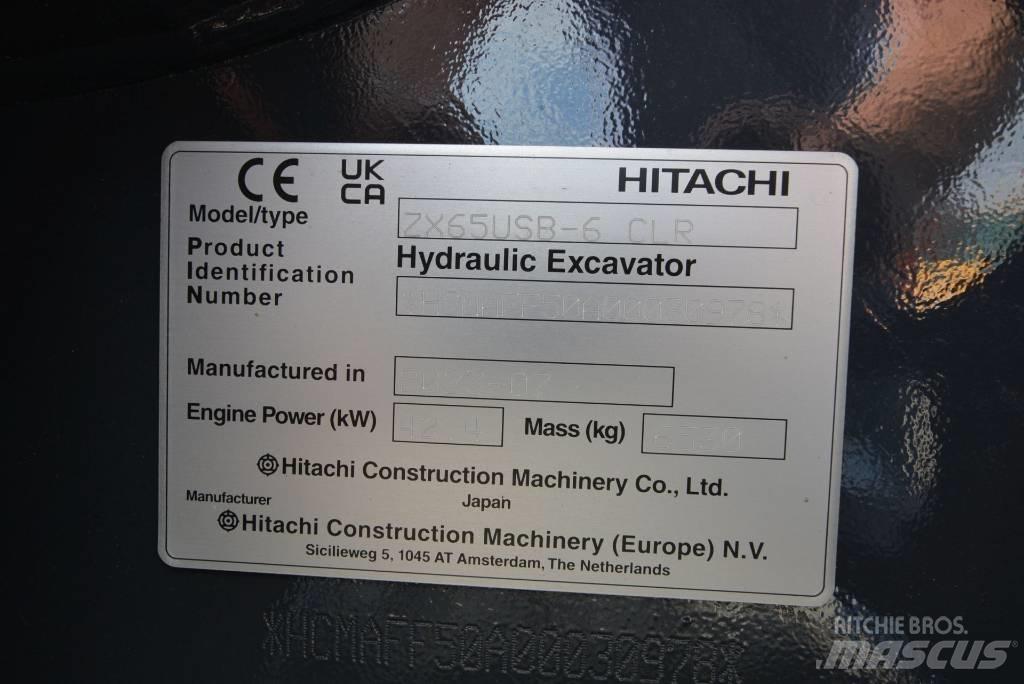 Hitachi ZX 65 USB-6 Minikoparki