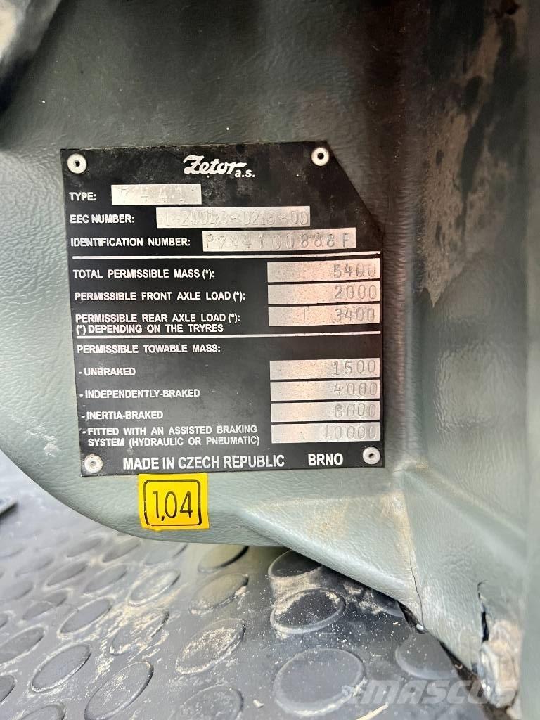 Zetor 7441 PROXIMA Ciągniki rolnicze