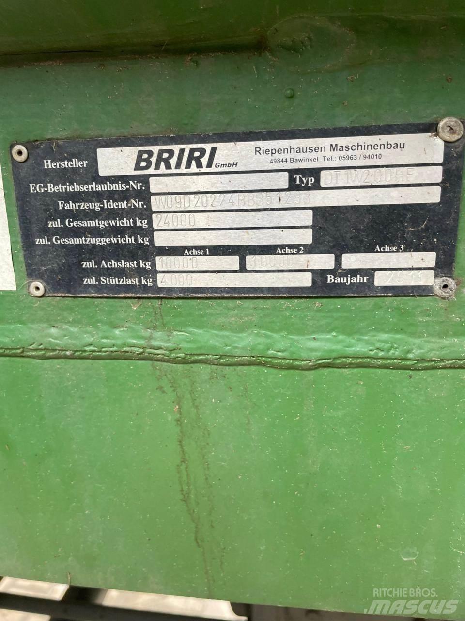 Briri Güllefass Cysterny do szlamu
