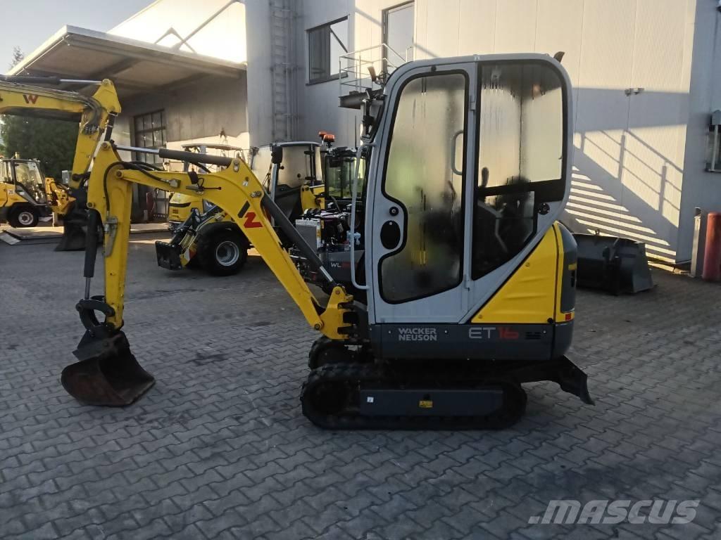 Wacker Neuson ET16 Koparki gąsienicowe