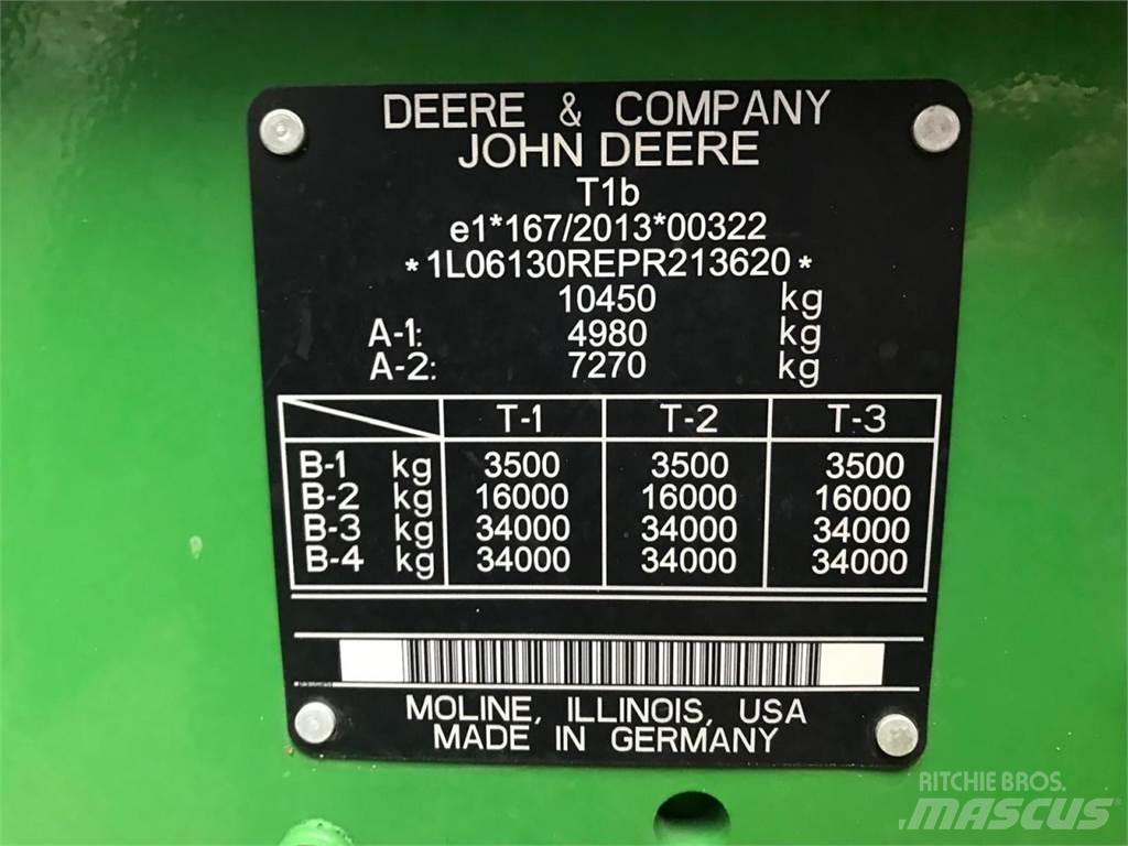 John Deere 6R 130 Ciągniki rolnicze