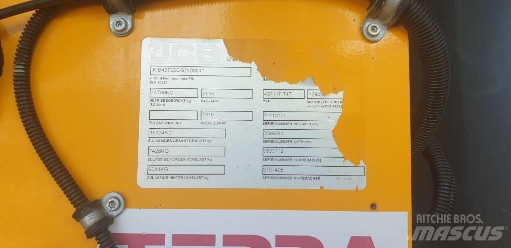 JCB 437 Ładowarki kołowe