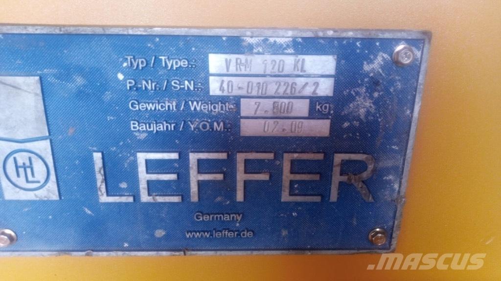 Leffer VRM 120 KL Ciężkie wiertnice