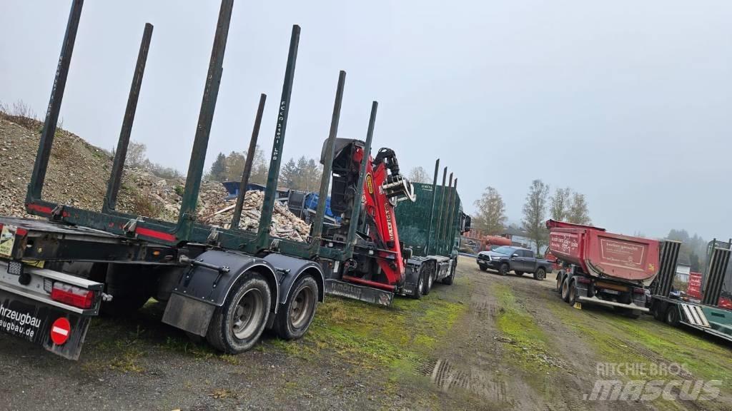 MAN TGX 26.580 Samochody do przewozu drewna