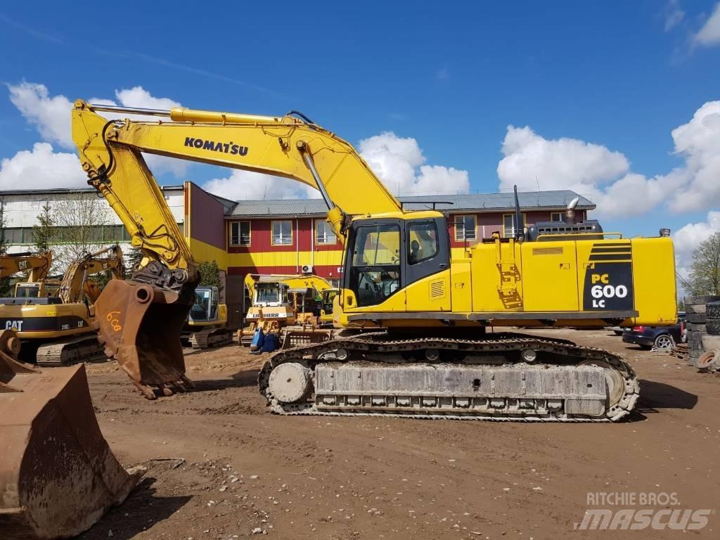 Komatsu PC 600 LC-8K Koparki gąsienicowe