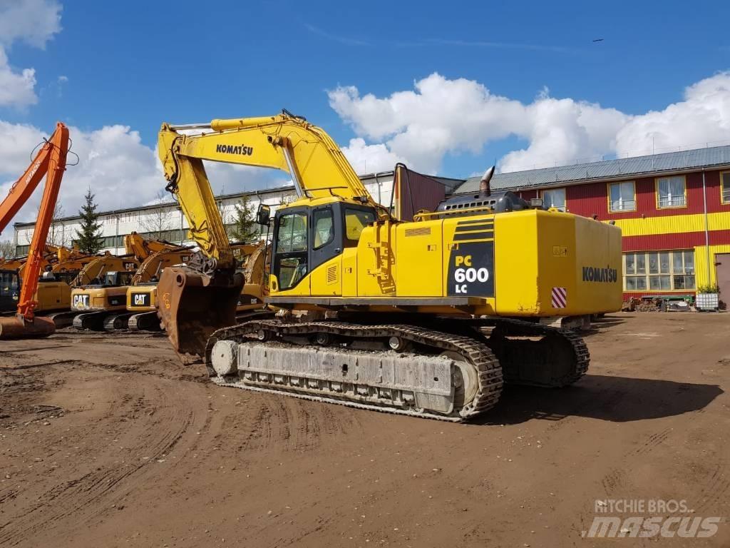 Komatsu PC 600 LC-8K Koparki gąsienicowe