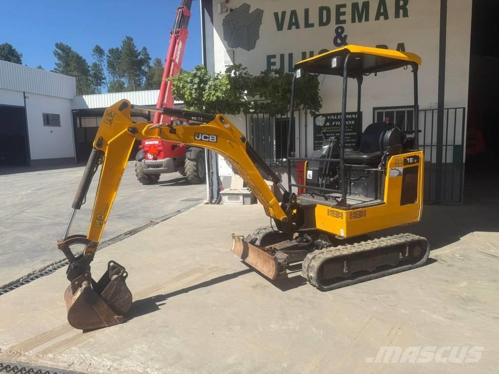 JCB 16 C-1, 1700Kg Minikoparki