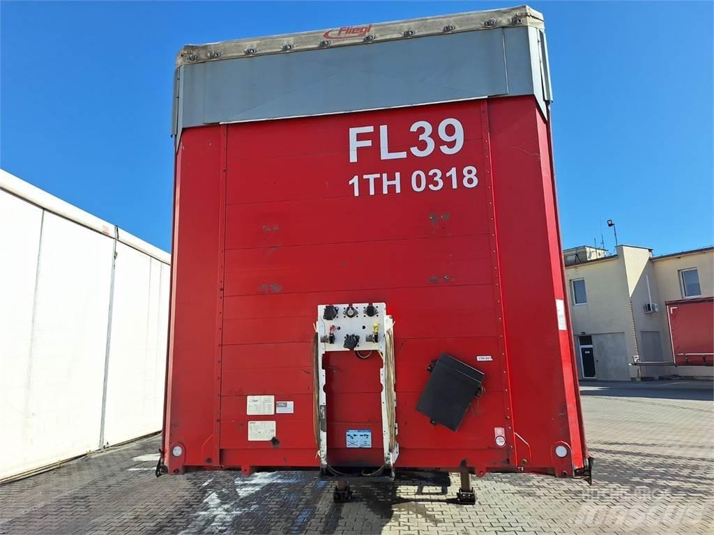 Fliegl SDS 390 Platformy / Przyczepy z otwieranymi burtami