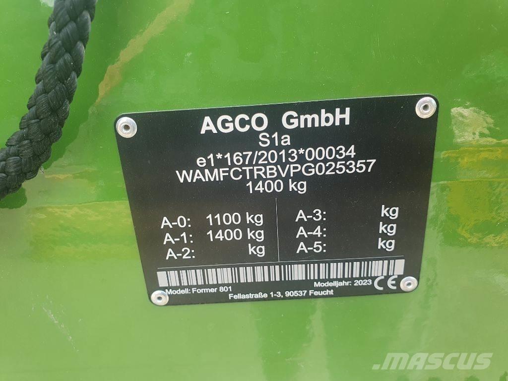 Fendt Former 801 Zgrabiarki i przetrząsacze