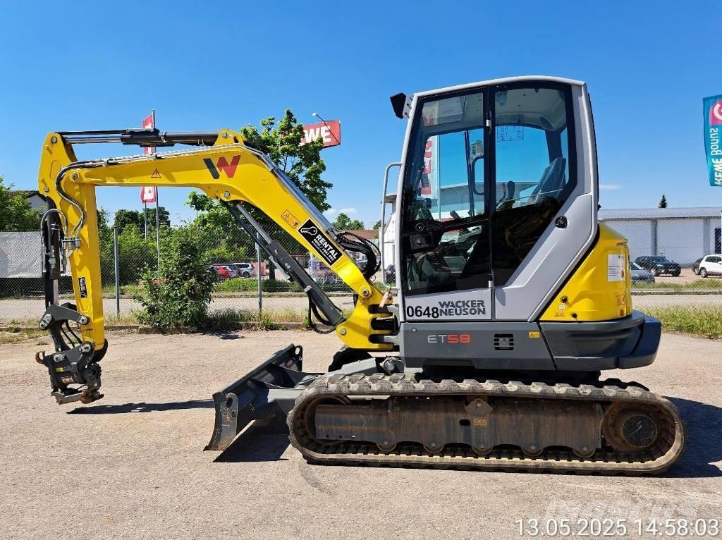 Wacker Neuson ET58 Koparki gąsienicowe