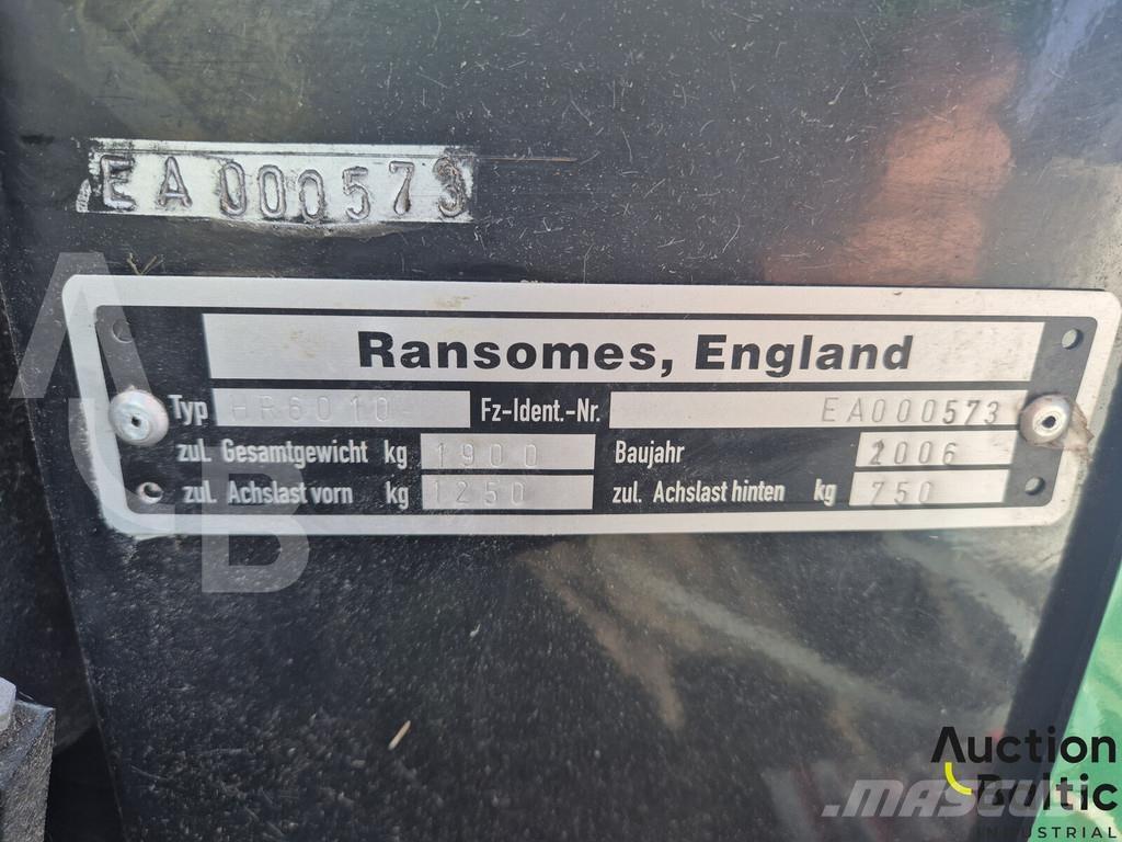 Ransomes HR6010 Kosiarki ogrodowe