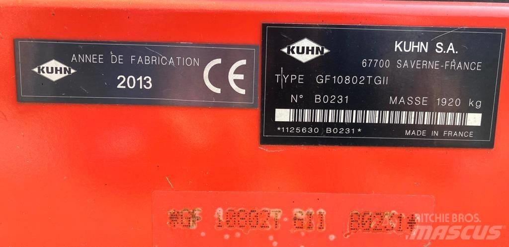 Kuhn GF 10802 T G II Zgrabiarki i przetrząsacze