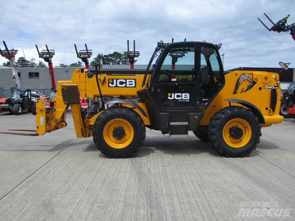JCB 540-170 (196) Ładowarki teleskopowe
