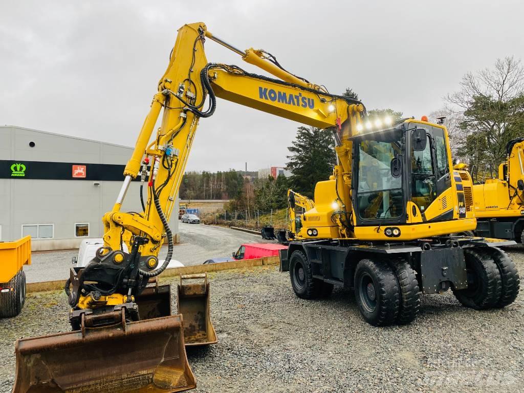 Komatsu PW148-11 Koparki kołowe