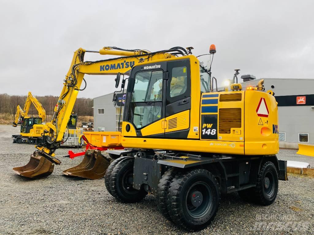 Komatsu PW148-11 Koparki kołowe