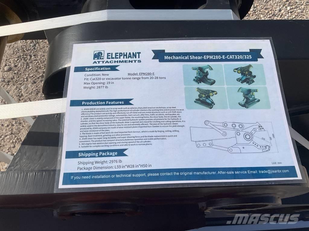  Elephant EPM280 Nożyce