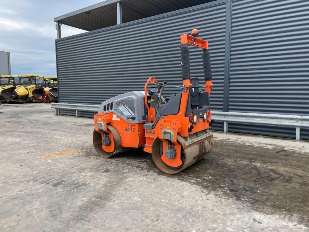 Hamm HD 12 VV Walce dwubębnowe