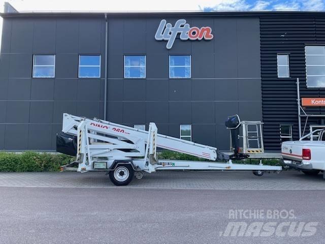 Dino 260 XTD Skylift Podnośniki na przyczepach
