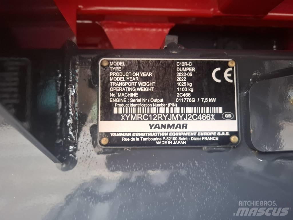 Yanmar C 12 R-C Wozidła kolebkowe