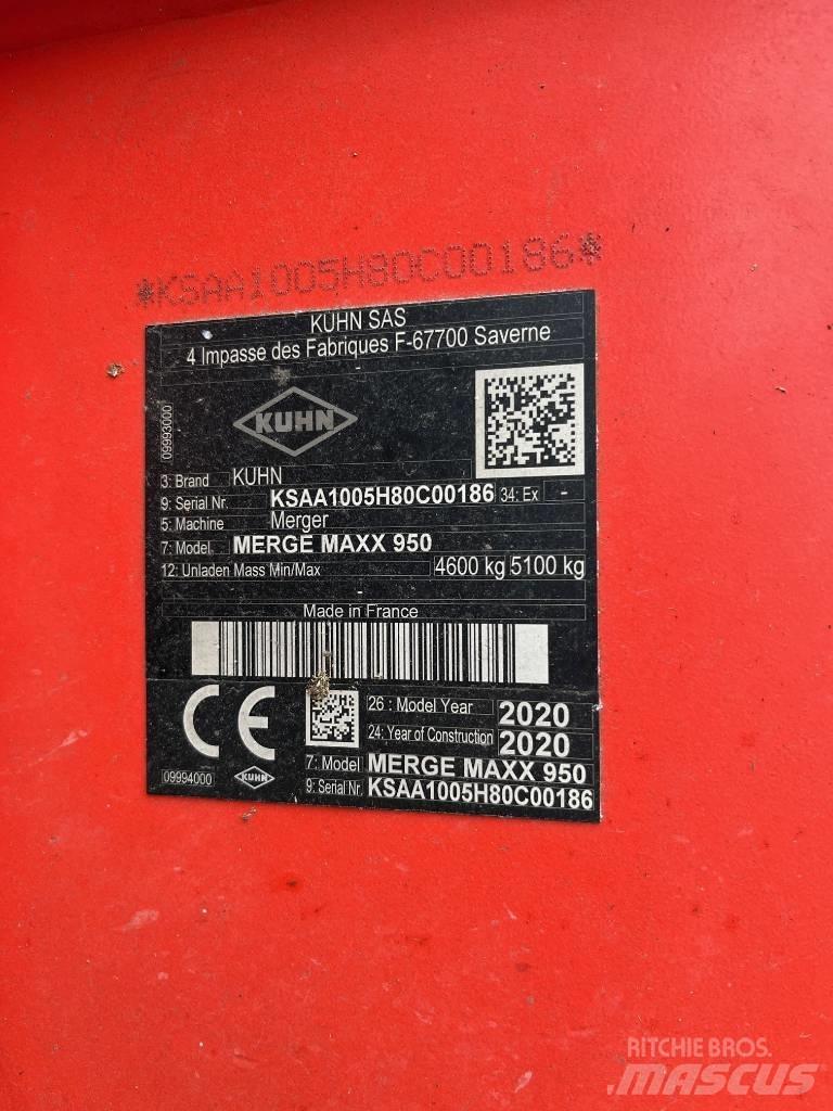 Kuhn Merge Maxx 950 Ciągnikowe żniwiarki pokosowe