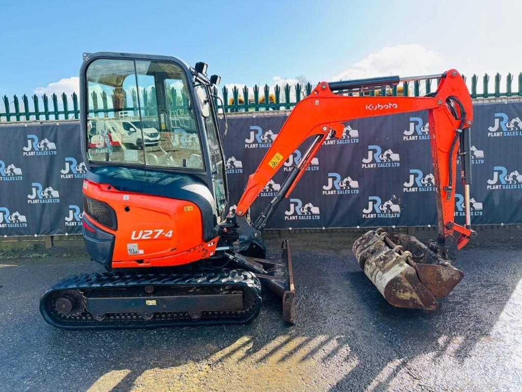 Kubota U 27-4 Minikoparki