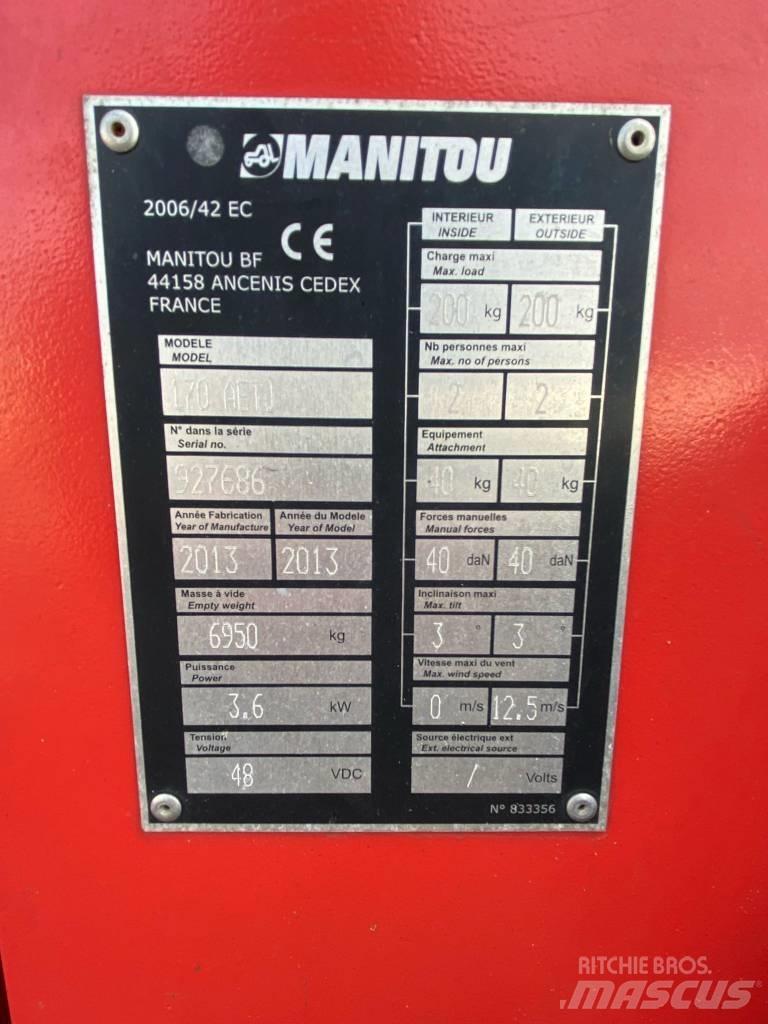 Manitou 170AETJ-L Podnośniki przegubowe