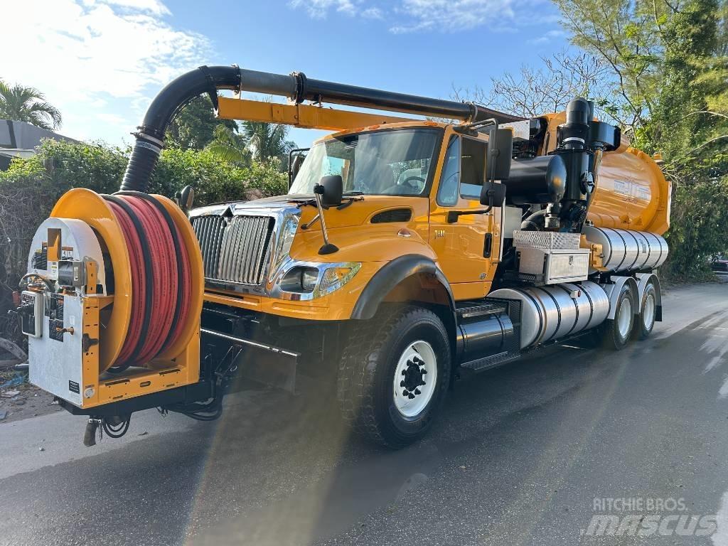International 7600 Kombi / koparki ssące