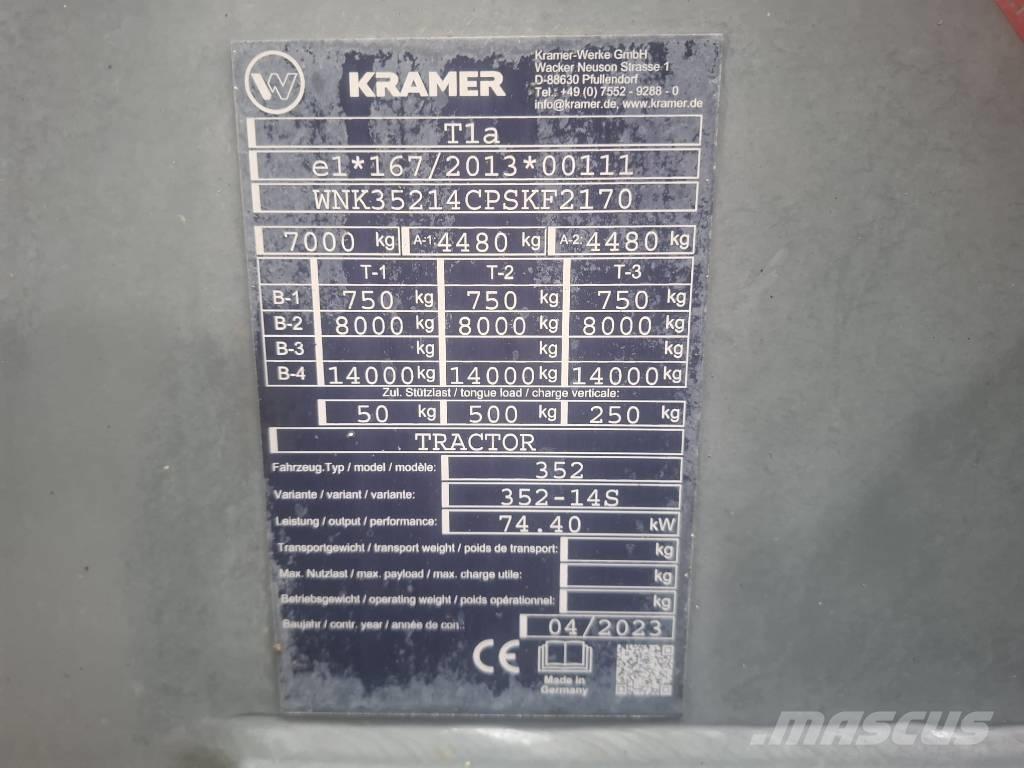Kramer 8115 Ładowarki kołowe