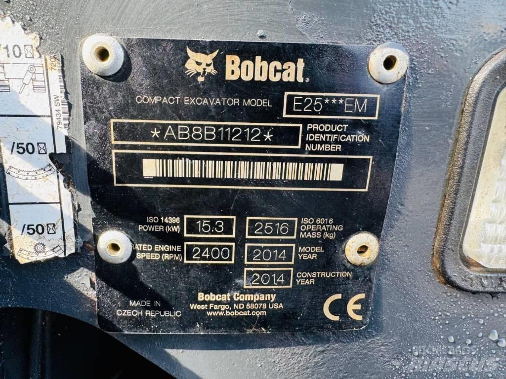 Bobcat E 25 Minikoparki