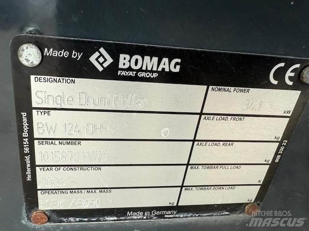 Bomag 124 DH-5 Walce jednobębnowe