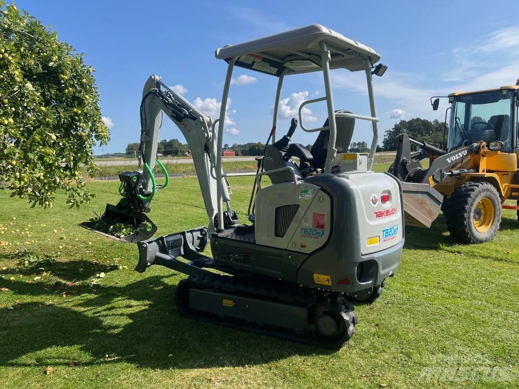 Takeuchi TB 20 E Minikoparki