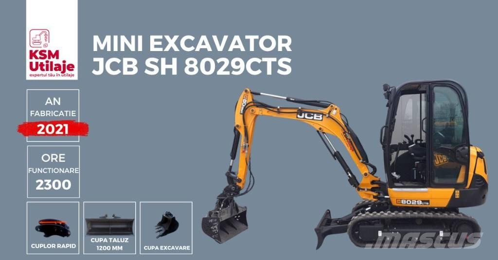 JCB 8029 CTS Minikoparki