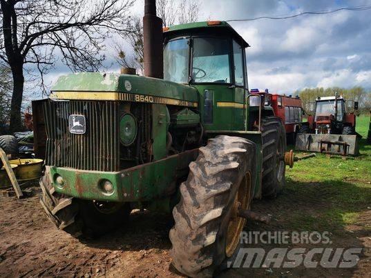 John Deere 8640    hook Kabina i wnętrze
