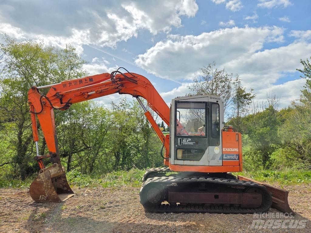 Hitachi EX 60 URG Minikoparki