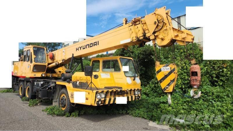 Hyundai HC 25 Żurawie gąsienicowe