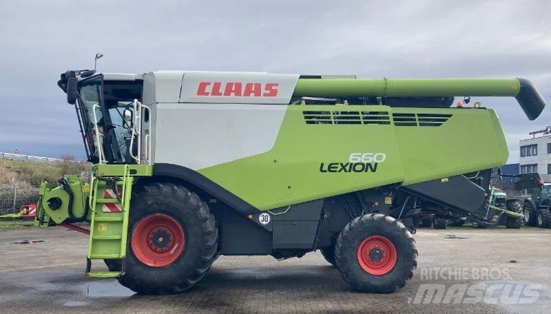 CLAAS LEXION 660 Kombajny zbożowe