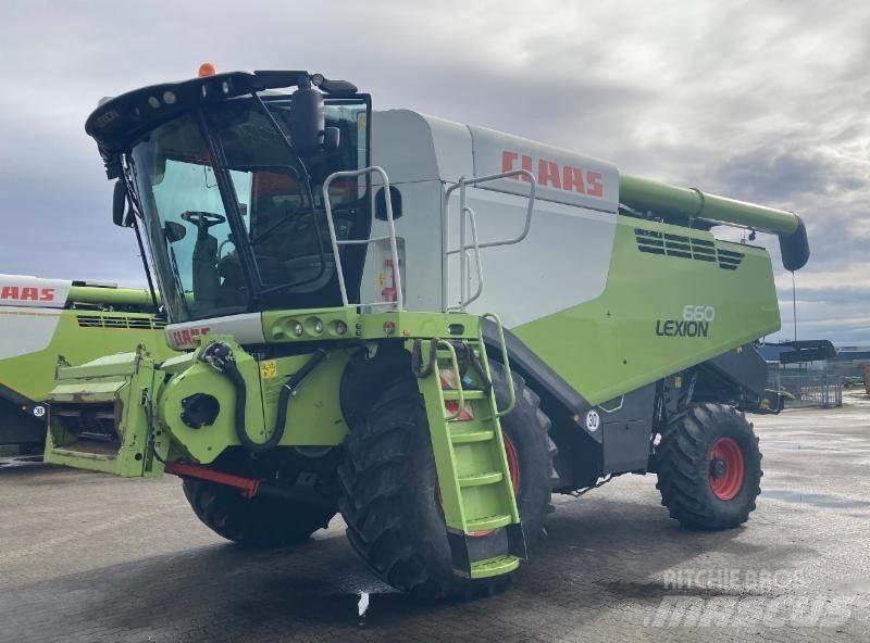 CLAAS LEXION 660 Kombajny zbożowe