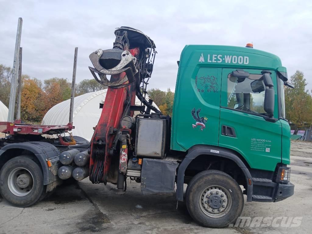 Scania G 500 XT Samochody do przewozu drewna