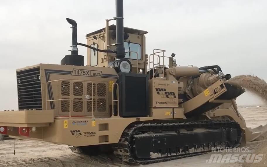 Tesmec T1475XL Piły do skał i betonu