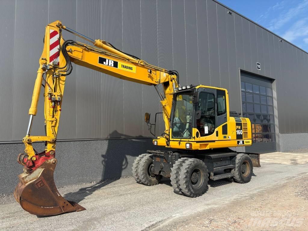 Komatsu PW 160 Koparki kołowe
