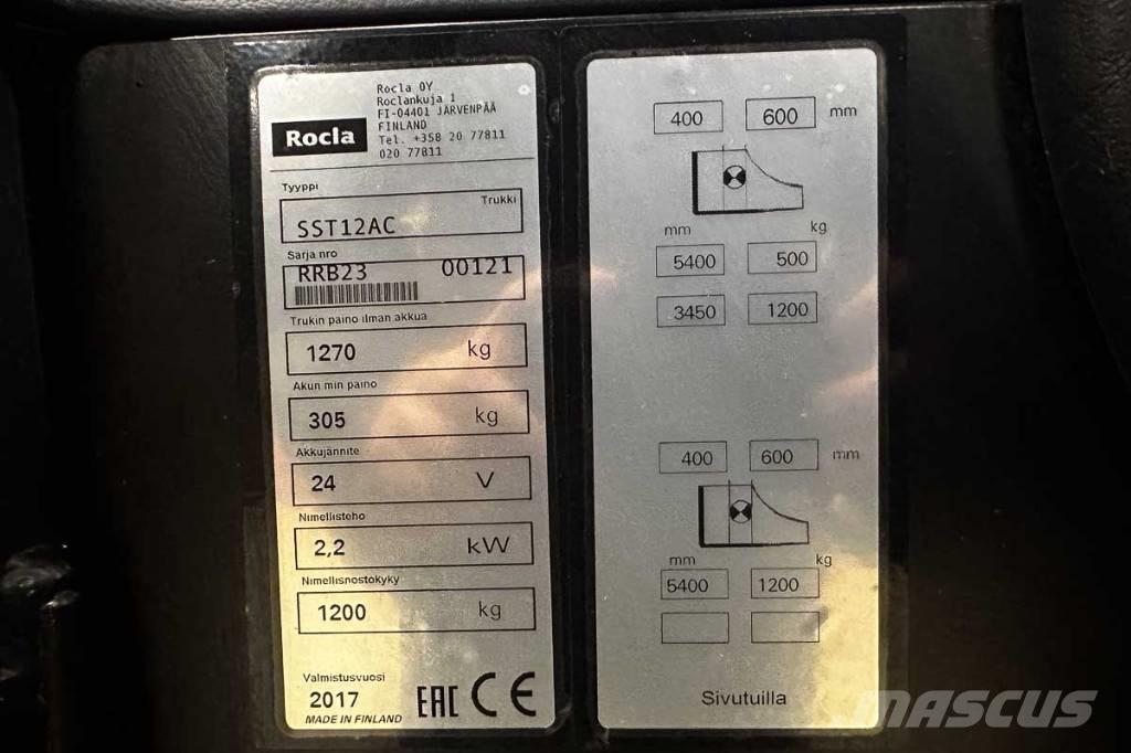Rocla SST 12 AC Samojezdne maszyny do załadunku