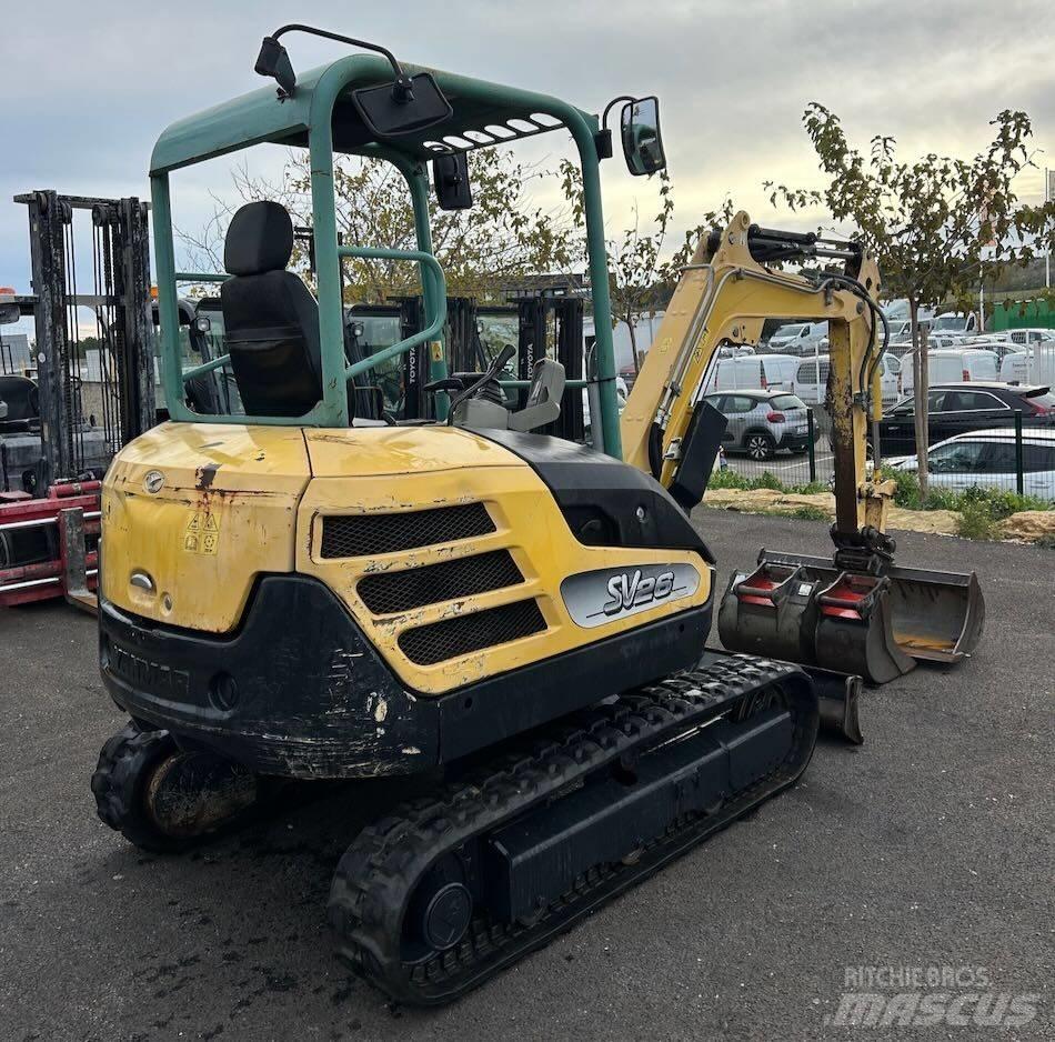 Yanmar SV 26 Minikoparki