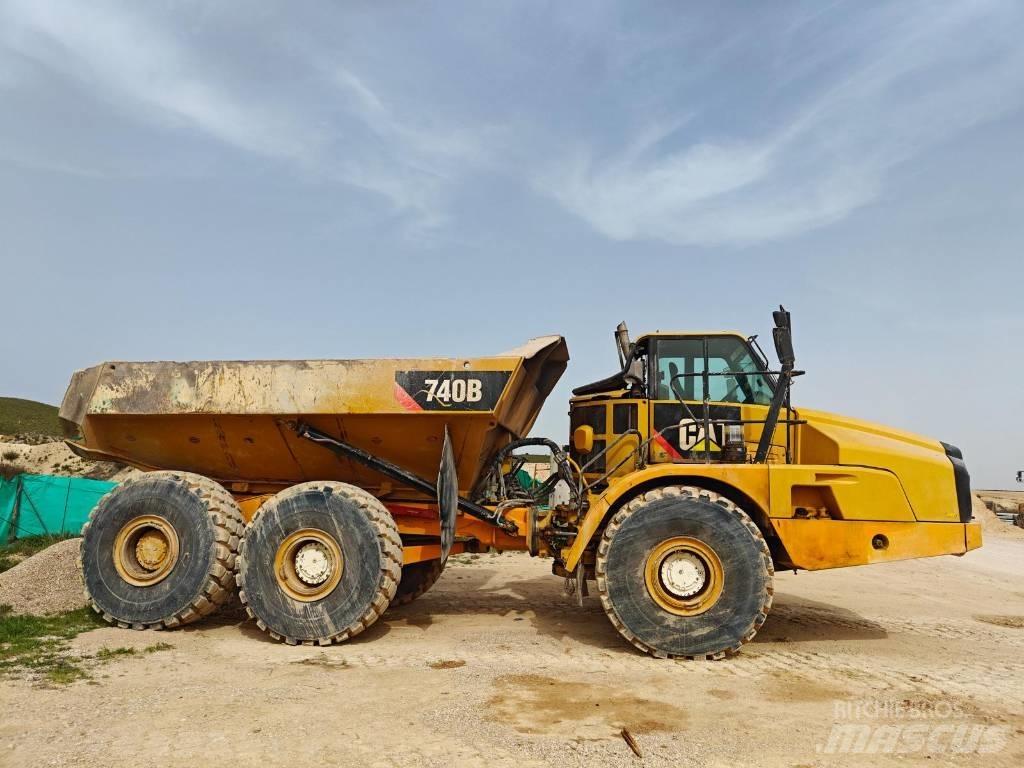 CAT 740B Wozidła przegubowe