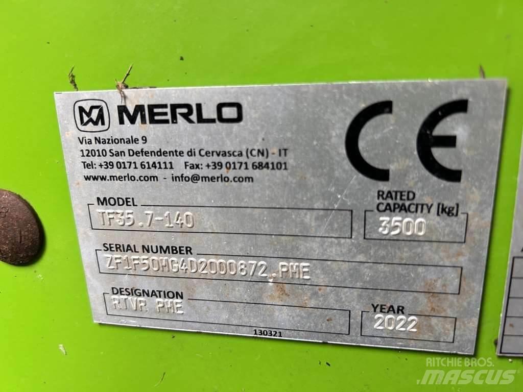 Merlo TF35.7-140 Ładowarki teleskopowe