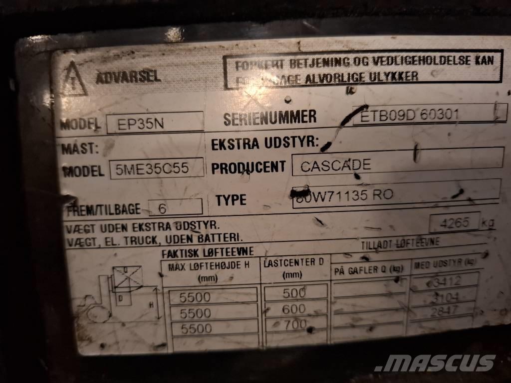 CAT EP35N Wózki elektryczne