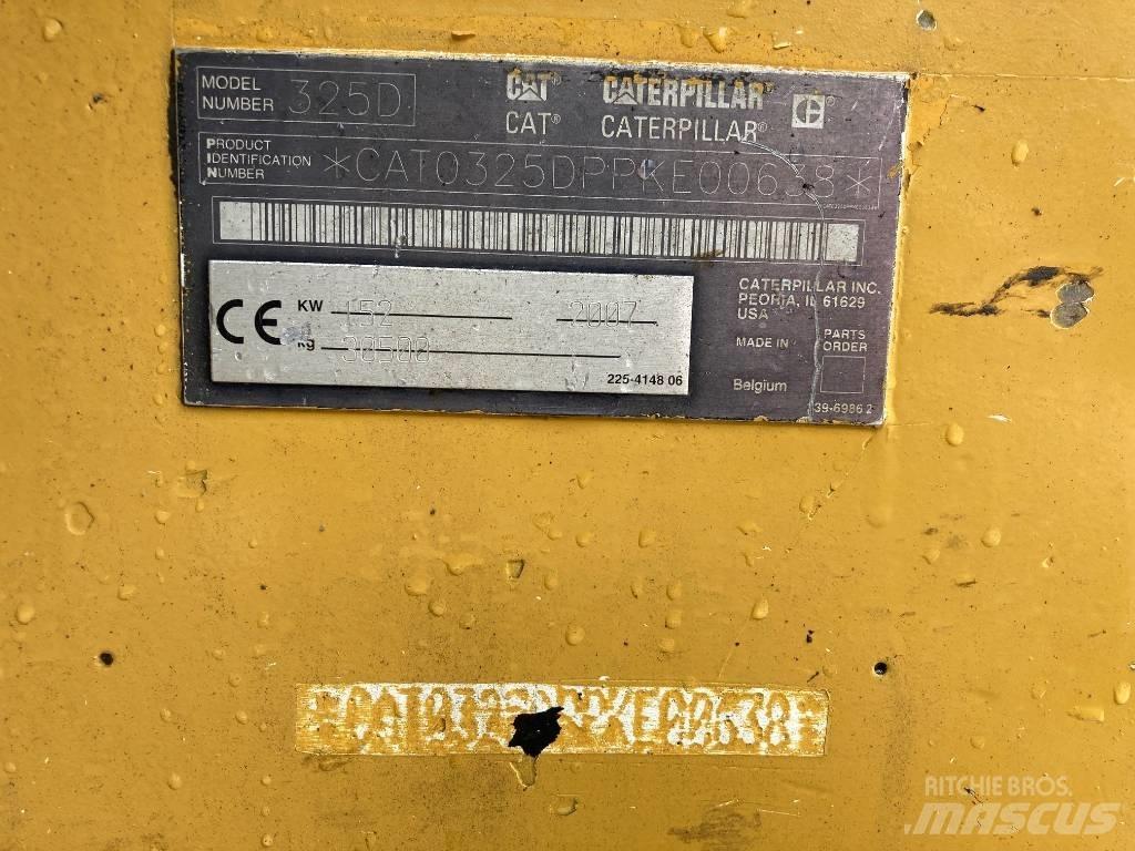 CAT 325 D Koparki gąsienicowe