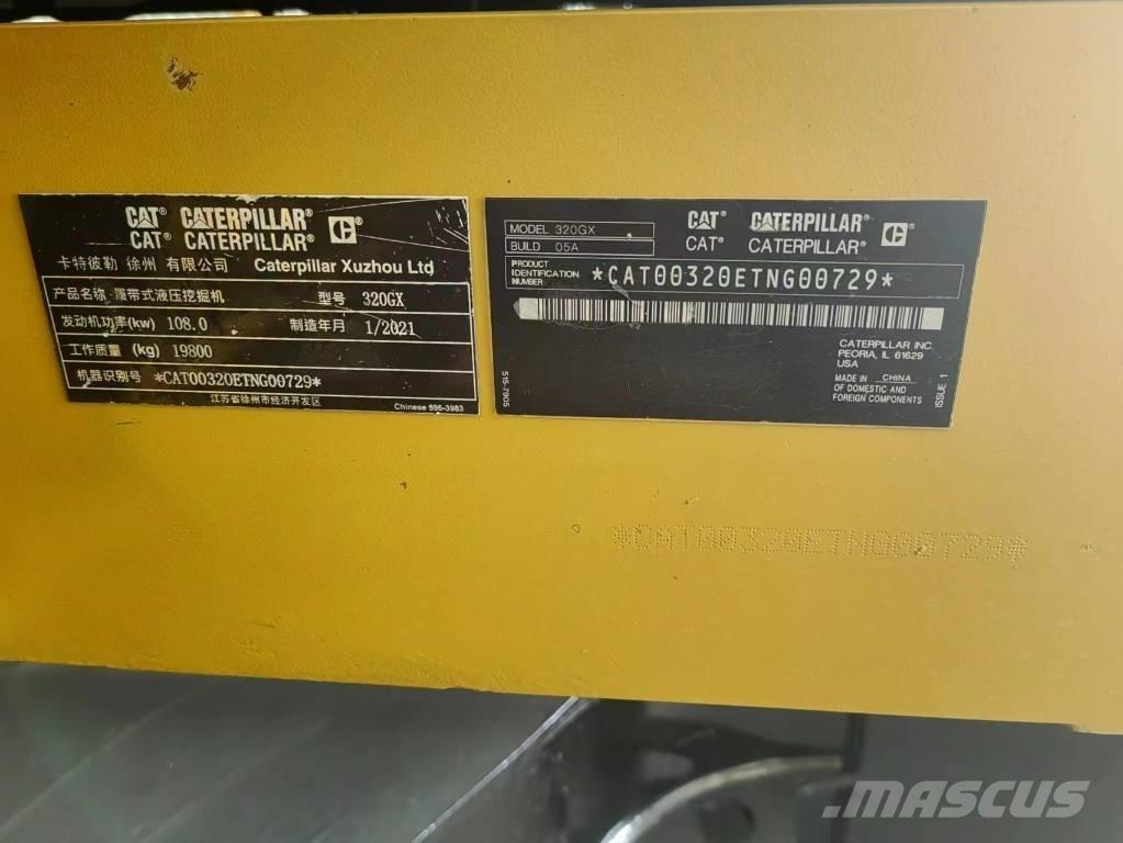 CAT 320GX Koparki gąsienicowe