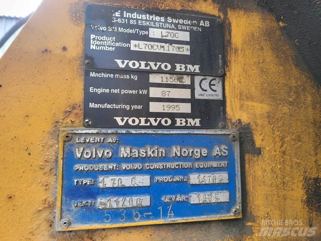 Volvo BM L70C Ładowarki kołowe
