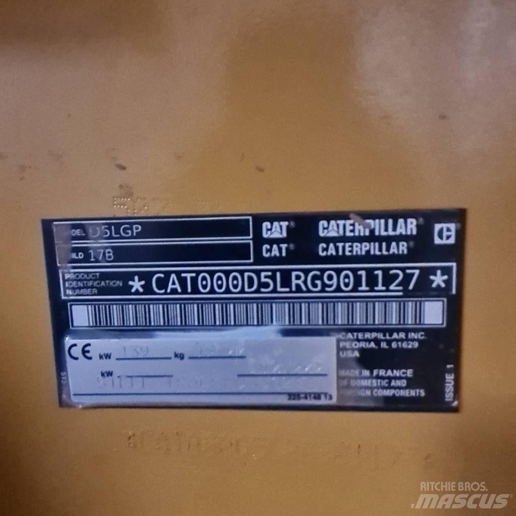 CAT D 5 LGP Spycharki gąsienicowe