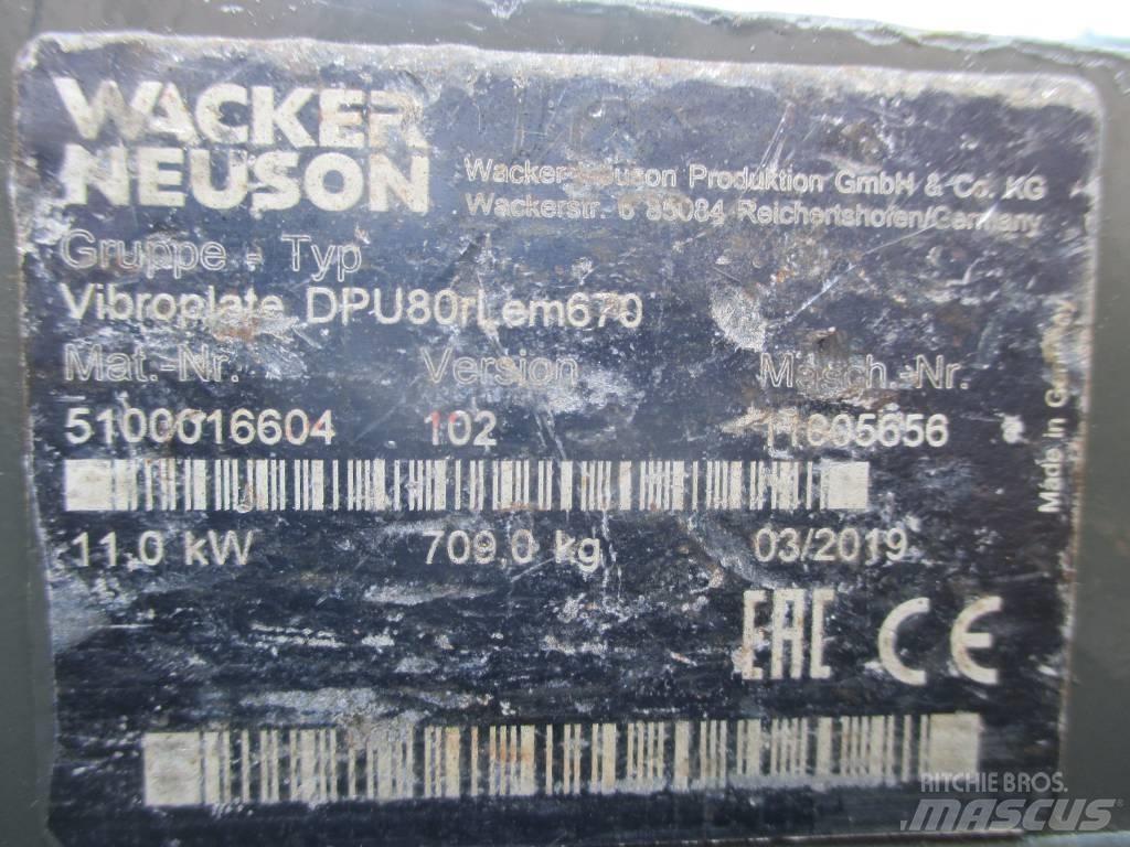 Wacker Neuson DPU 80 Ubijaki wibracyjne